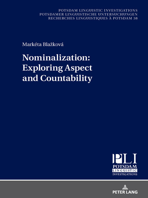 Cover image for Nominalization